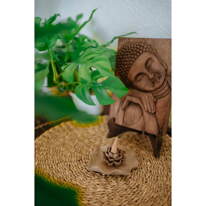 lư hoa sen đốt trầm 